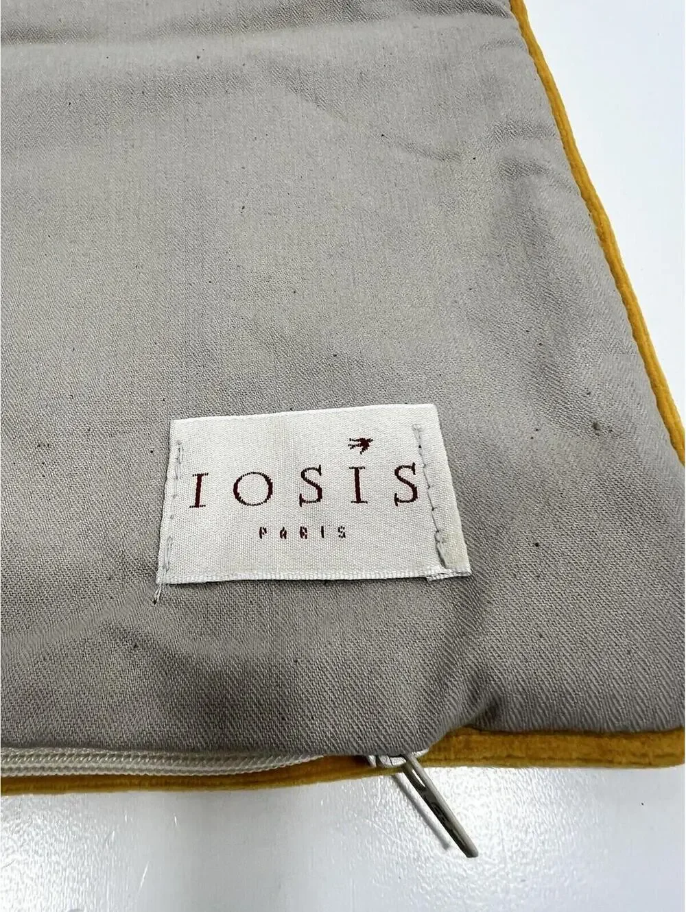 Iosis Paris Tapestry Pillow Sham 13x13 Yellow Small Flower